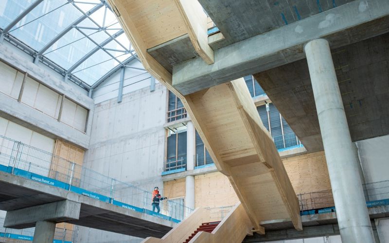 Effektiv digital samhandling – Hille Melbye Arkitekter og Symetris samarbeid i Livsvitenskapsbygget